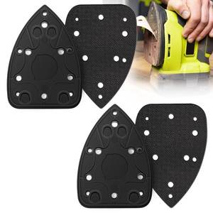 lot 12261 image: 2 Pack 039065005001 Mouse Sander Replacement Pads Compatible with Ryobi RidgidHomelite CFS1503K CFS1503 CFS1502 CFS1503G for Ryobi Mouse Sander Replacement Pad