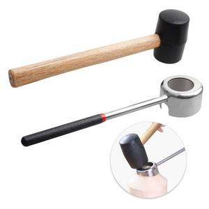 lot 12284 image: YiePhiot Coconut Opener Tools with Hammer��Easy to Open Young Coconuts Tool