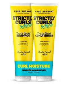 lot 12288 image: Marc Anthony Shampoo & Conditioner Set for Curly Hair, Strictly Curls - Deep Moisturizing & Hydrating Shampoo & Conditioner for Curl Definition, Added Shine - Hair Products Reduces Frizz