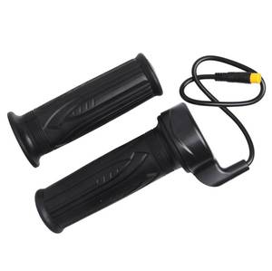 lot 12323 image: Kamrexi 20X Full Twist Throttle Grip, 12V-72V Electric Bike Throttle, Waterproof Twist Throttle for E-Bike, Scooter, Motorcycle & Powersports, with Waterproof Connector