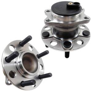 lot 13191 image: 512332 Rear Wheel Bearing and Hub Assembly w ABS Fit for Chrysler 200 2011-2014 Sebring 2007-2010, Dodge Avenger 2008-2014 Caliber 2007-2012, Jeep Compass Patriot 2007-2017, 5-Lug 2 PCS