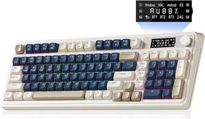lot 13202 image: AULA 87 Mechanical Keyboard Wired Gaming RGB Backlit