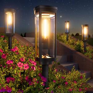 lot 13213 image: BITPOTT Bright Solar Pathway Lights Outdoor, 8 Pack Solar Powered Garden Lights Waterproof IP65, Auto OnOff Outdoor Light for Lawn Patio Walkway Driveway Decor Landscape Lighting