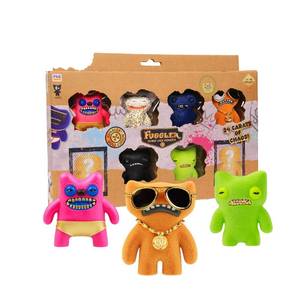 lot 14003 image: Fuggler Gold Edition Collectible Figures 8 Pack Deluxe Box Mystery Characters 24 Styles Rare Ultra Rare Hidden Figures Official Toy A