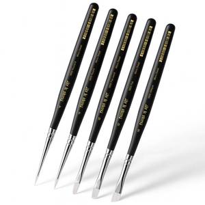 lot 14011 image: Falling in Art 5 Pcs Miniature Detail Paint Brushes Set