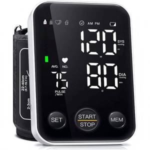 lot 14020 image: Oklar FDA Cleared Blood Pressure Monitor Upper Arm BP Machine for Home Use