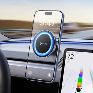 lot 14030 image: VICSEED Tesla Phone Mount��Strongest Magnet Power��Foldable Hidden Tesla Phone Holder Fit for All Phone, Tesla Model 3 Model Y for MagSafe Car Mount, Tesla Model 3 Accessories, Tesla Model Y Accessories