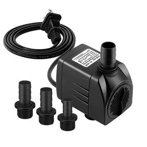 lot 14044 image: SongLong Submersible Pump 400GPH (1500L 25W) Ultra Quiet with Over Heating Protection 6.5ft High Lift for Fountains, Hydroponics, Ponds, Aquariums & More��