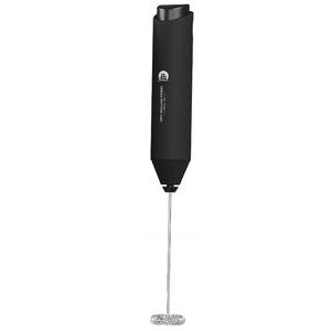 lot 14046 image: Powerful Milk Frother Wand - Mini Handheld Milk Frother with Stainless Steel Whisk - Battery-Powered Drink Mixer for Coffee, Lattes, Cappuccinos, Matcha - Coffee Enthusiasts Gift - Black