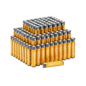 lot 14061 image: Amazon Basics AAA Long-Lasting Alkaline Batteries, 100-Count, 1.5 Volt, 10-Year Shelf Life, Reliable for Multiple Devices