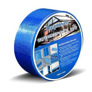 lot 14086 image: Blue Waterproof Tape for Solar Pool Cover Repair,Heavy Duty Waterproof Duct Tape for Pool Liner Patch,Butyl Sealant Tape with Strong Adhesive for RV Awning,Boat,Pipe Leak,Roof Seal,UV (2 x 16ft)