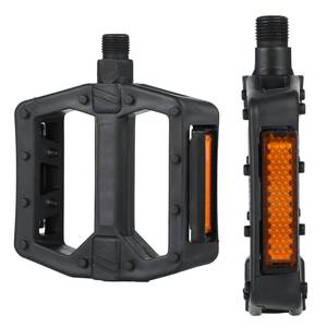 lot 14114 image: Universal Bike Pedals 916 Nylon Lightweight Non-Slip Bicycle Platform Pedals, Easy to Install, Fit Most Adult Mountain Bikes MTB, Durable Design