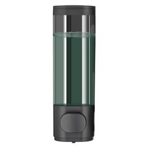 lot 14133 image: 10oz300ml Single Manual Wall Mounted Soap Dispenser, Black