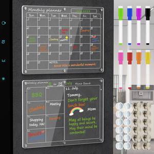lot 14490 image: SWSKR 2 Pack 11x15Magnetic Calendar for Refridgerators