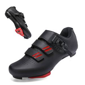 lot 19555 image: SoleEase Women & Men Cycling Shoes Compatible with Peloton Bike Indoor Road Riding Biking Bike Shoes with Delta Cleats Included (2088Black, 41)