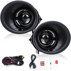 lot 19573 image: RP Remarkable Power, Fog Light for 2014 2015 Camaro Pair Driving Bumper Lamp, with wiring harness& switch, H11-12V 55W Bulbs Clear Lens FL7081