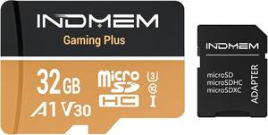 lot 20162 image: Micro SD Card 32GB High-Speed Performance (90MBs Read, 25MBs Write), Compatible with DSLR, Drone, Action Camera & Portable Devices��1 microSD Card 1 Adapter��