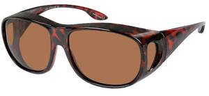 lot 20213 image: Yogo Vision Fit Over Wrap Sunglasses Polarized Lens Wear Over Eyeglasses 100% UV Protection for Men and Women
