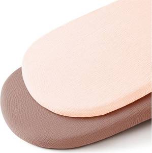 lot 20220 image: Muslin Bassinet Sheets for Baby Boy Girl,Breathable Baby Bassinet Sheets Fitted for Bassinet,Oval Rectangle,Hourglass,Bassinet MattressPad,Soft Cotton 2 Pack