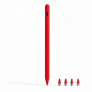 lot 20236 image: Stylus Pen for Samsung Galaxy Tab A11  A11, A9  A9, A8, A7 Lite, Active Capacitive Pencil for Samsung Android Tablet & iOS Touchscreens, High Precision Digital Pen with 4 Tips (Red)