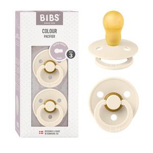 lot 20243 image: BIBS Pacifiers Colour Collection  Natural Rubber Baby Pacifier  Set of 2 BPA-Free Soothers  Made in Denmark  18 Months (Pack of 2)  Blues