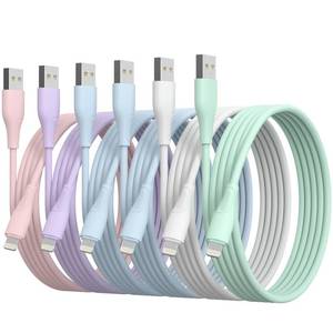 lot 20248 image: 5Pack(3366610 FT) Original Apple MFi Certified iPhone Charger Fast Charging Lightning Cable iPhone Charger Cord Compatible with iPhone 14131211 Pro MaxXS MAXXRXSX87 Plus iPad AirPods