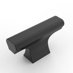 lot 20251 image: Amerdeco 10 Pack Matte Black Round Cabinet Knobs, 376MM Hole Center, Easy to Install, Modern Style, Ambidextrous, Screw-on Attachment, Black