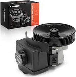 lot 14415 image: Power Steering Pump with Reservoir - Steering Fluid Do Not Overfill