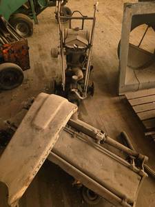 lot 4553 image: Gravely Walk-Behind Tractors with Power Brush Attachments
