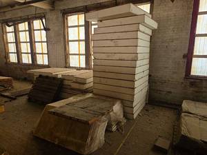 lot 4630 image: Bulk Lot Various Sizes of Foam Insulation Boards.