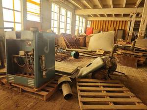 lot 4656 image: Industrial Centrifugal Pump with Motor and Control Box Assembly