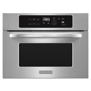 lot 4674 image: KitchenAid - 1.4 Cu. Ft. Built-in Microwave - Stainless-steel