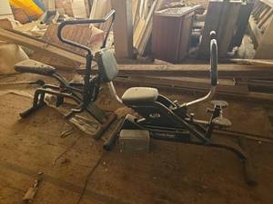 lot 14053 image: NordicRider Dual Motion Exercise Bike and Weslo Cardio Glide Exercise Machines