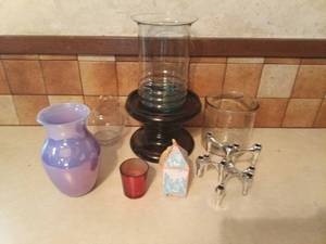 lot 4010 image: Assorted Candle Holders