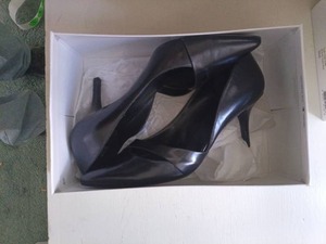 lot 5007 image: Nine West Nwkimery Black Le Pump Heels Size 9 M