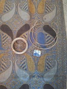 lot 5080 image: Bangle Bracelet, Pendant & Scarf
