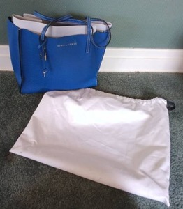 lot 5222 image: Marc Jacobs Blue Tote Bag with Dust Bag