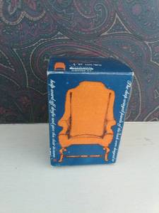 lot 5229 image: William & Mary Wing Chair No. 105-W0 Goebel Miniatures 112 Scale