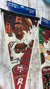 lot 119 image: 1990s San Francisco 49ers NFL Pennants Collection WinCraft Sports