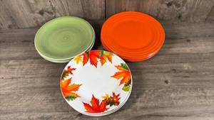 lot 165 image: Fall Harvest Plates