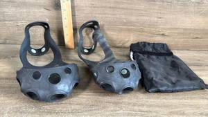 lot 178 image: Yaktrax Get-A-Grip Advanced Ice Traction Cleats with Carry Bag