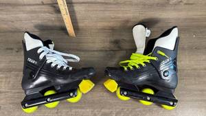 lot 188 image: Tour Max 3000 Inline Roller Hockey Skates Size 7