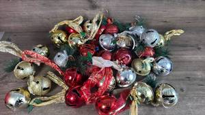 lot 195 image: Large Lot of Christmas Jingle Bell Ornaments