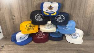 lot 205 image: Albert Pike Lodge #303 Masonic Golf Benefit Trucker Hat Collection