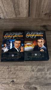 lot 212 image: James Bond 007 Ultimate Edition 2-Disc DVD Set Collection