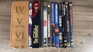 lot 218 image: Classic DVD Movie Collection Bundle with Star Wars Trilogy and More