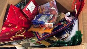 lot 266 image: Lot of Holiday Gift Bags