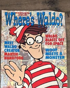lot 350 image: Wheres Waldo Magazine Winter 1993 Premiere Issue