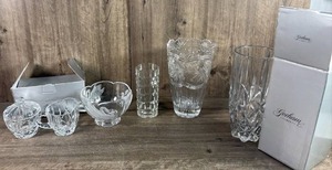 lot 380 image: Gorham Lady Anne Sugar and Creamer Set with Glassware Collection