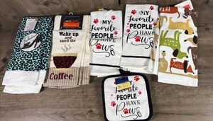 lot 452 image: New Kitchen Towels